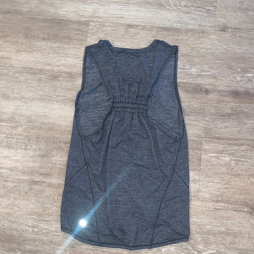 Grey lululemon tank top